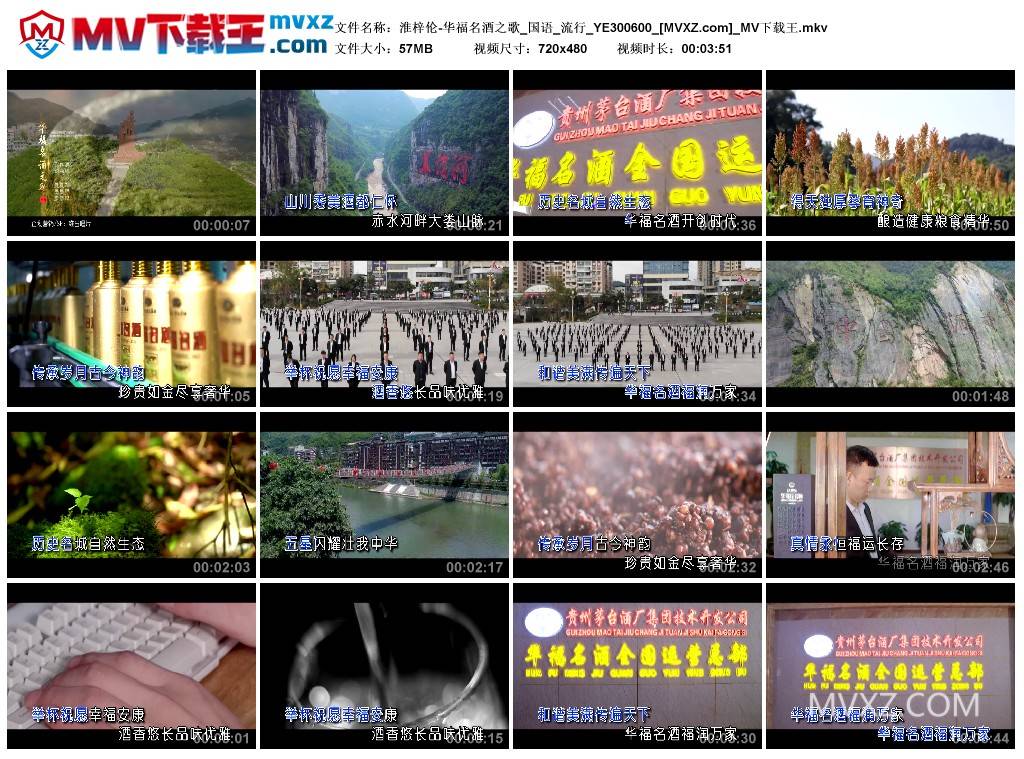 淮梓伦-华福名酒之歌_国语_流行_YE300600